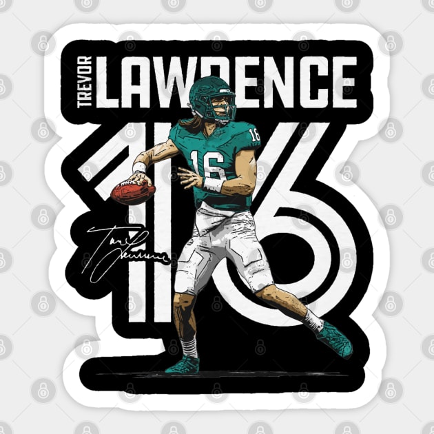 Trevor Lawrence Jacksonvilles Inline Sticker by Buya_Hamkac